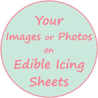 Your Images or Photos on Edible Icing Sheets