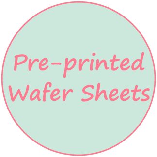 Pre-printed Wafer Sheets