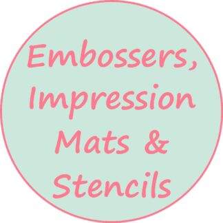 Embossers; Impression Mats and Stencils