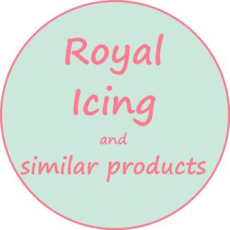 Royal Icing and similar products